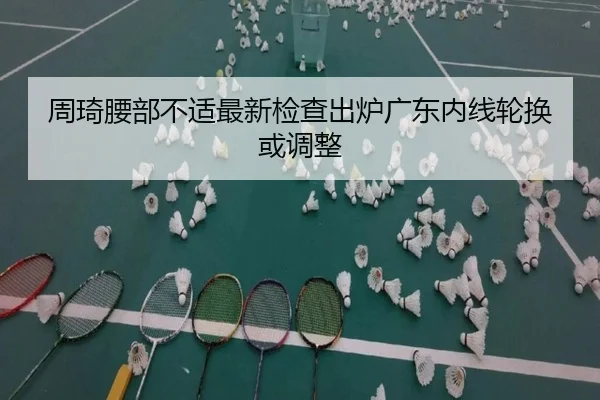 周琦腰部不适最新检查出炉广东内线轮换或调整